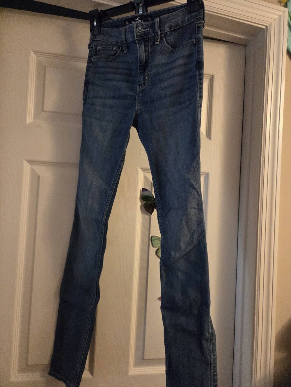 Hollister Co. blue jeans size 24/30 girls/woman #hollister #denim